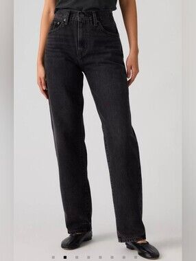 Levi's Easy Dad Jeans - Black